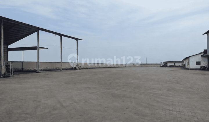 Lahan Industri & Pool Armada 5.000 M² - Listrik 66.000 Watt, Sampal, bisa Akses Masuk Truk Besar