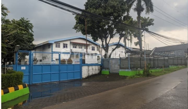 Tanah dan Bangunan Pabrik Lokasi Strategis di Sentul Bogor