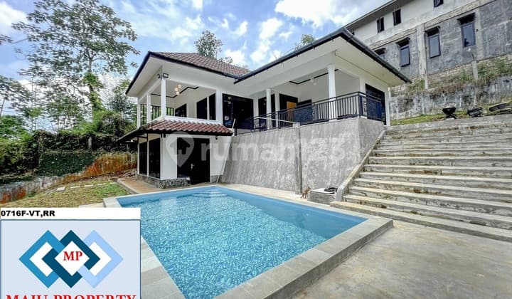 Villa Bagus Ada Kolam Renang, di Desa Tugu, Bogor