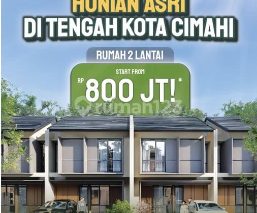 Rumah baru on progres limited tengah kota cimahi jarang ada