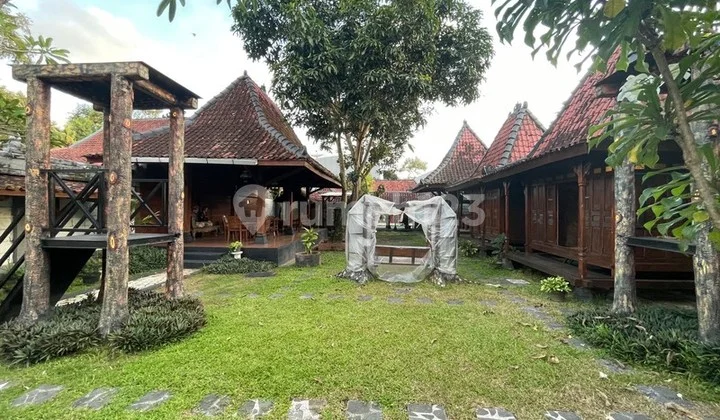 Villa Joglo Full Furnished,Di Kawasan Sejuk Dekat Uii, Kaliurang