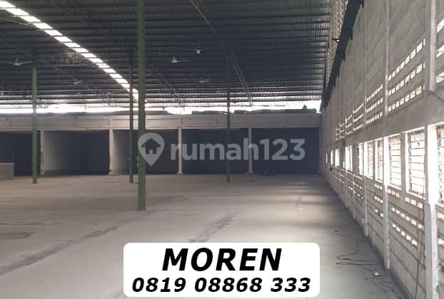 Dijual Gudang Ex Pabrik di Jalan Raya Serang Balaraja