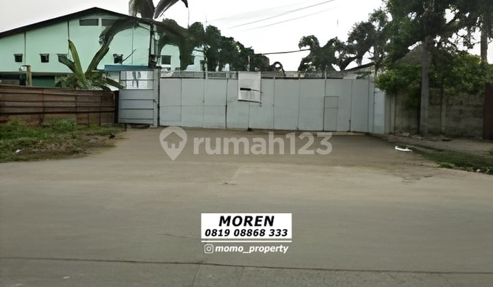 Dijual Cepat Gudang Jl. Iskandar Muda Neglasari Tangerang