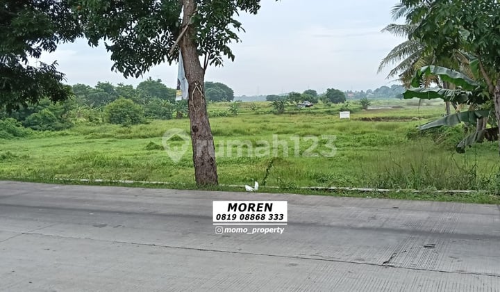 Dijual Cepat Tanah Pinggir Jalan Raya Kresek Tangerang