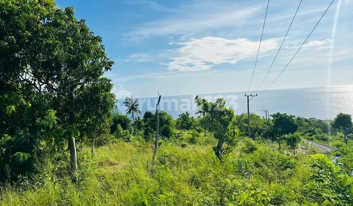 For Sale Cheap Lots with Sea View at Nusa Penida Klungkung Bali