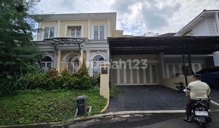 Di Jual Rumah 2 Lantai Dengan Cara Di Lelang Negara Apa Adanya ******** Pembayaran Chas Keras Dan Tidak Bisa Kpr di Gapura Perumahan Les Belles Maisons, Jl. Raya Serpong, Pondok Jagung, Serpong Utara, Kota Tangerang Selatan, Banten, Indonesia, 15326,