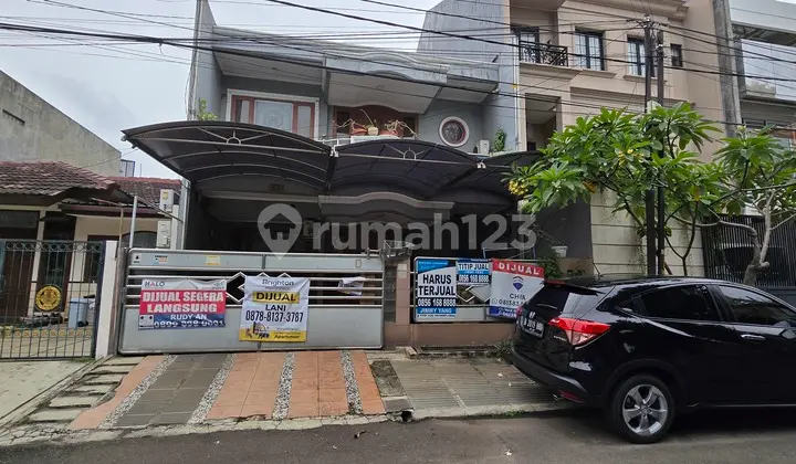 Di Jual Rumah 2 Lantai Dengan Melalui Lelang Negara As Is /apa Adanya Di Perumahan Taman Kebon Jeruk Jakarta Barat Blok B.ii