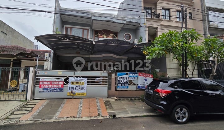 Di Jual Rumah 2 Lantai Dengan Melalui Lelang Negara As Is /apa Adanya Di Perumahan Taman Kebon Jeruk Jakarta Barat Blok B.ii