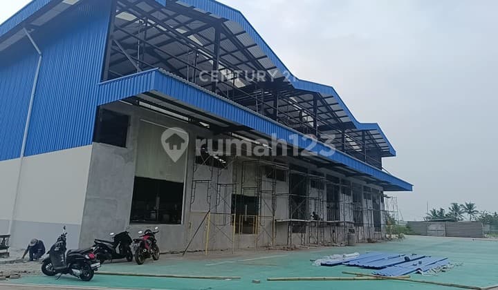 3 Unit Gudang Loading Dock Brand New Dekat Bandara Di Tangerang