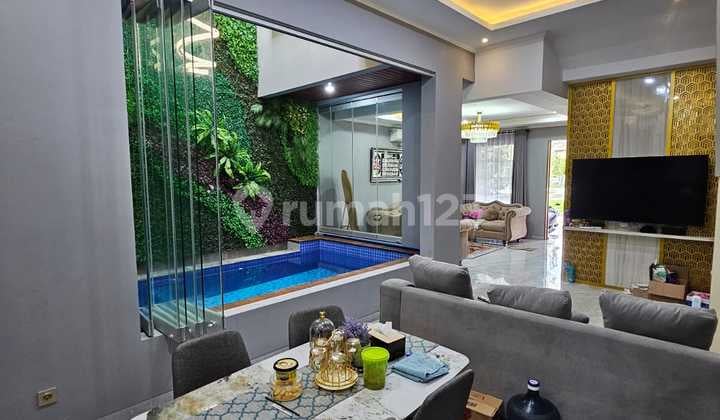 Dijual Segera Rumah Full Furnish di Harapan Indah Bekasi