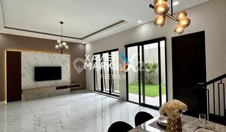 Rumah Modern Baru 2 Lantai Di Perum Elite Araya Golf Siap Huni