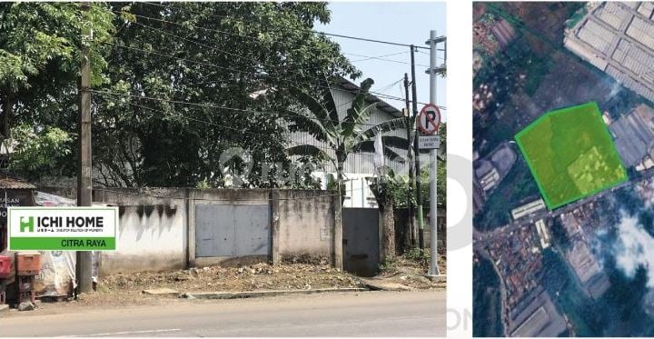 Rent Ready-to-Use Land on Jalan Raya Serang Balaraja