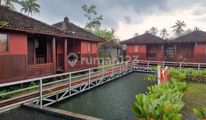 VILLA CANTIK DI PAKEM TANAH LUAS DEKAT WISATA HEHA FOREST