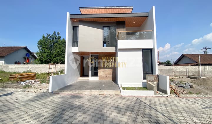 TWO-STORY MODERN STRATEGIC HOUSE IN SUKOHARJO, NGAGLIK