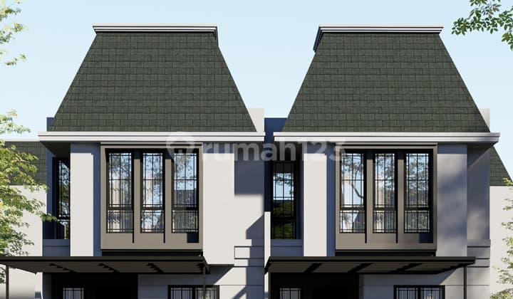 Brand New on progress modern minimalis dalam komplek spek mewah