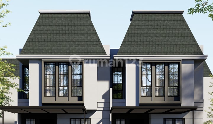 Brand New on progress modern minimalis dalam komplek spek mewah