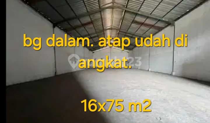 Gudang Bagus Bebas Banjir Lokasi di Pergudangan Pantai Indah Dadap Pid, Tangerang