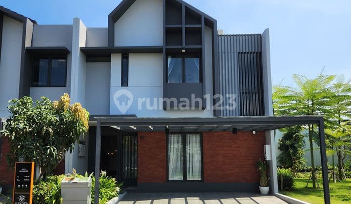 Rumah Desain Modern Kontemporer di Cluster Genova Summarecon Bandung