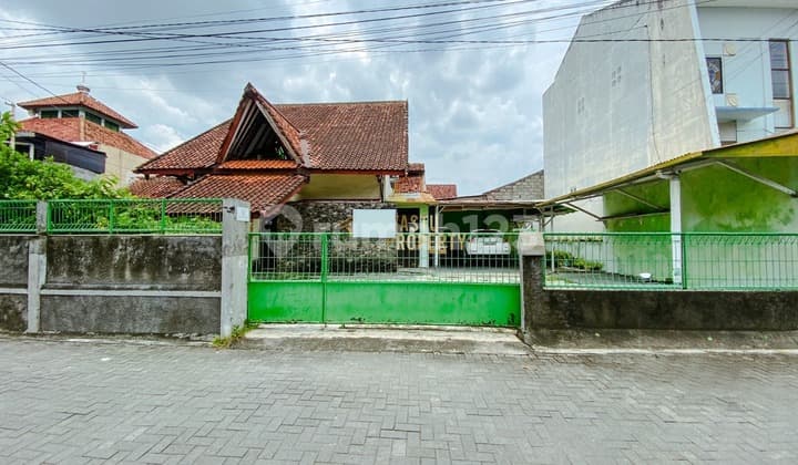 RUMAH TANAH LUAS 369 M2, LEGALITAS SHM DI AREA WISATA MALIOBORO