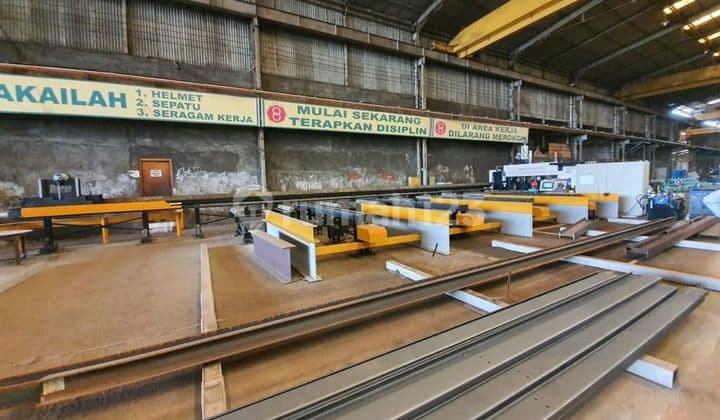 Dijual Cepat (Take over) Pabrik Konstruksi Baja yang masih oprasinal baik di Balaraja Tangerang