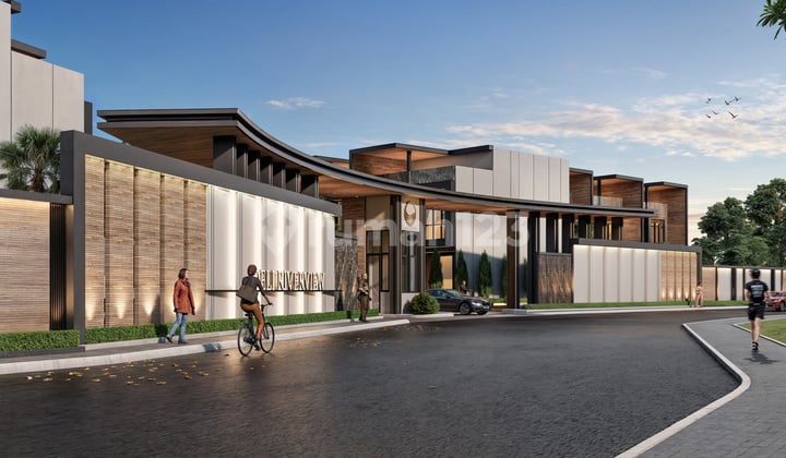 Villa di Komplek Deli Riverview ( Guru Patimpus )