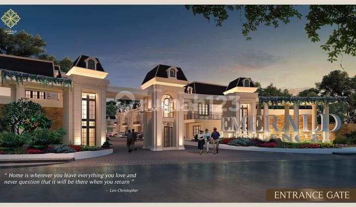 Villa di Komplek Emerald Residence ( Jl. Putri Hijau )