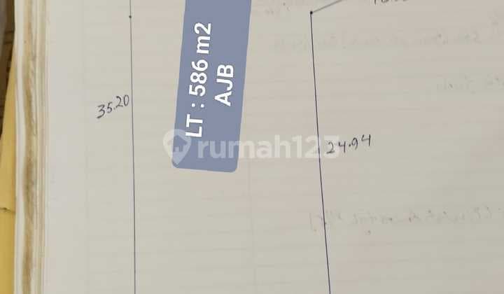 Lahan untuk Rumah Tinggal 586 M2 Cihuni Sekitar Gading Serpong