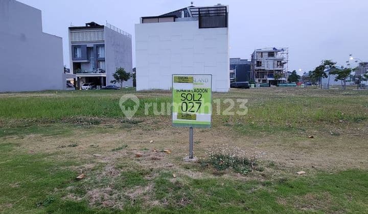 Dijual Kavling Tanah Sonata Lagoon 2 Nomor 27 (Hadap Utara)