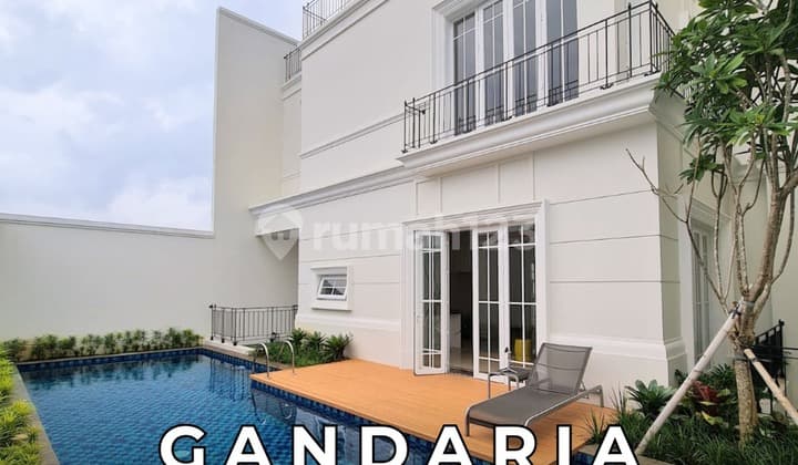 Rumah Baru Bagus Dan Mewah One Park Gandaria Dijual Bagus