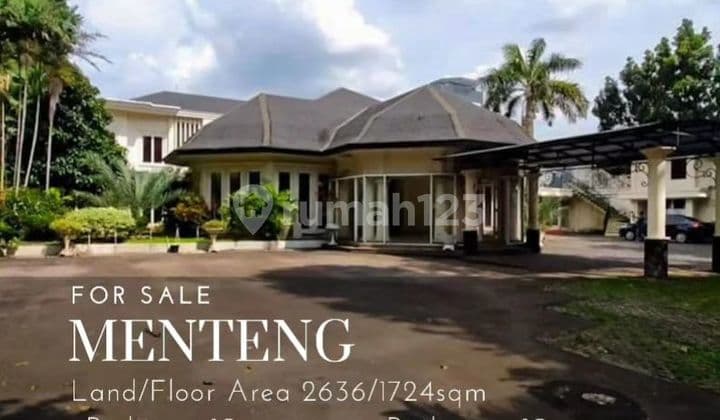Rumah Super Luas Dan Besar Ring 1 di Menteng Jakarta Pusat