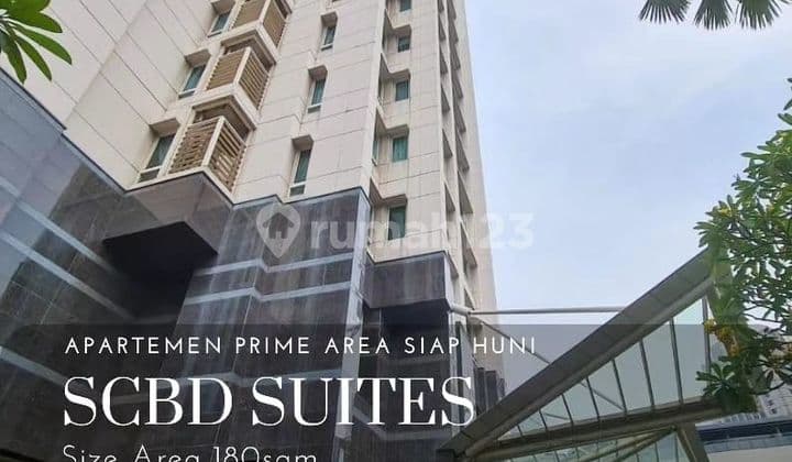 Apartemen SCBD Suites 2 Kamar Tidur 180m2 Jual Cepat