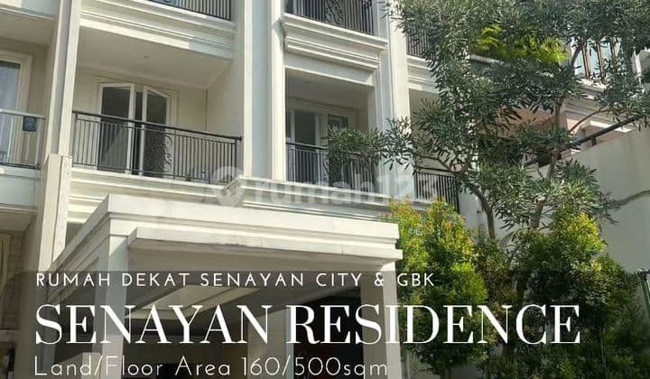 Rumah dijual di senayan residence
Jakarta selatan
