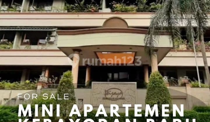 Gedung Apartemen Luas 5900m2 Dijual di Wijaya Kebayoran Baru Jakarta Selatan