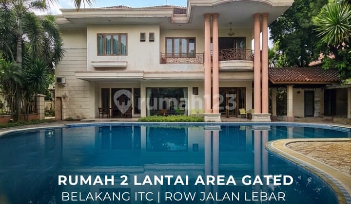 Large House 1200M2 in Permata Hijau Behind Itc
