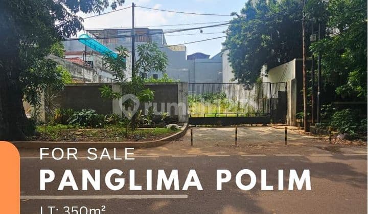 Land Plot for Sale in Panglima Polim, South Jakarta, Suitable for Restaurant