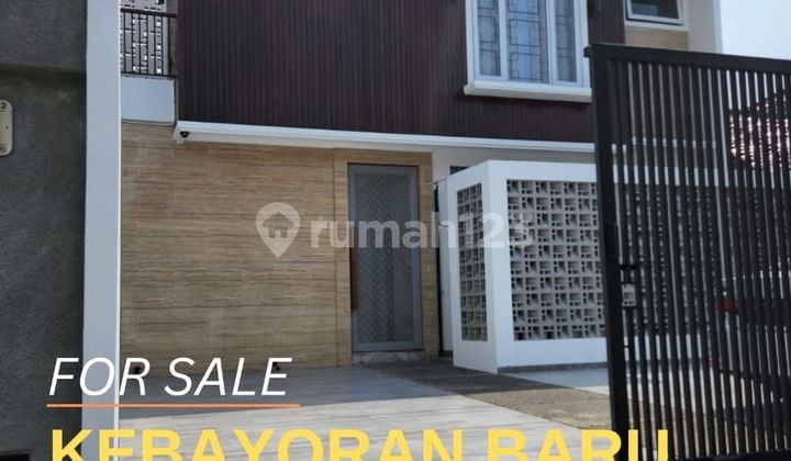 Rumah 2 Lantai Bangunan Baru Siap Huni Dijual Di Blok M Kebayoran Baru Jakarta Selatan