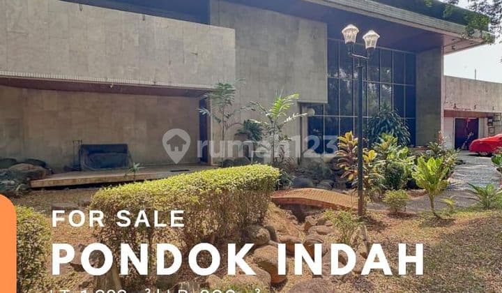House in Pondok Indah
South Jakarta 1282m2 Below Market Price For Sale