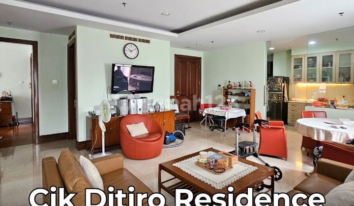 Turun Harga Cik Ditiro 1 Residence Menteng Apartment 3Bedroom