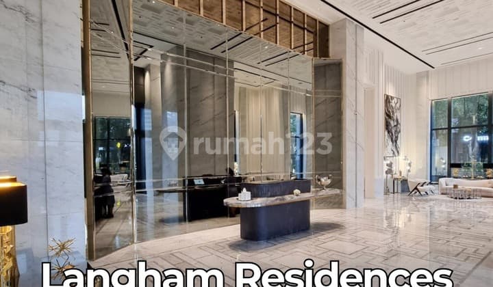 Apartemen The Langham Residence Sudirman Kebayoran Baru Jakarta Selatan 3bedroom 351m2 Super Mewah