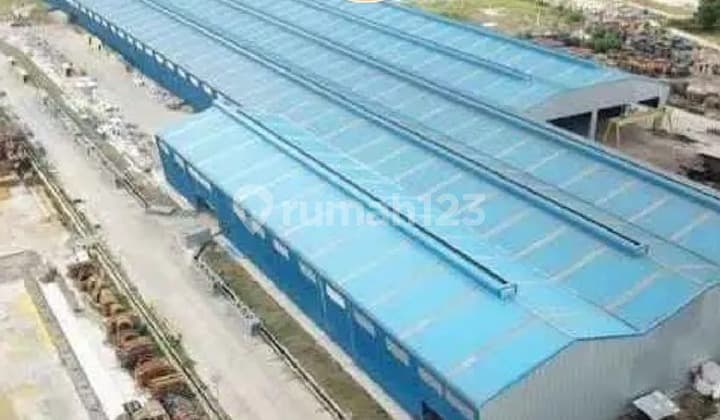 Pabrik Baja Besar 29Ha Siap Produksi & Beroperasi