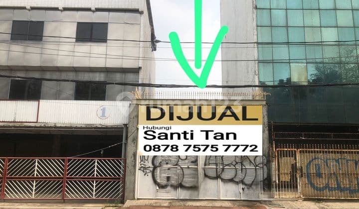 Tanah Dibawah NJOP di Pinggir Jalan Raya Cideng Barat