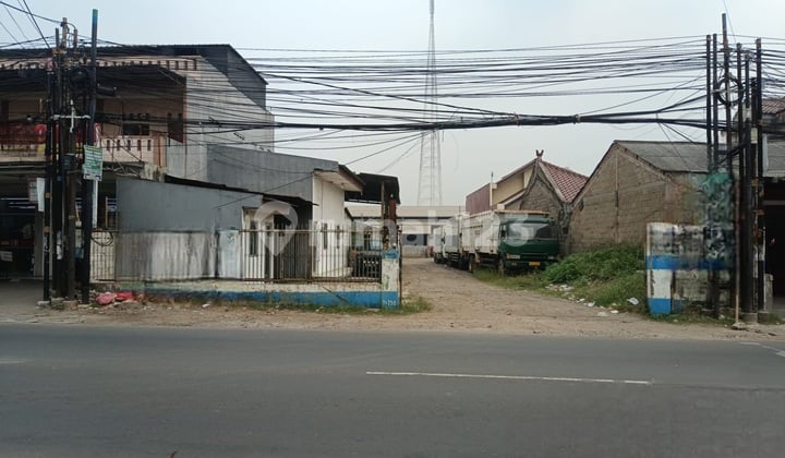 Tanah Pinggir Jalan Raya Luas 5000 M2 Di Pinang, Tangerang Banten