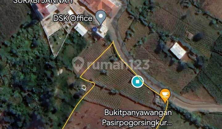 Tanah Dago Pakar Cocok Untuk Usaha Villa Cafe Invest