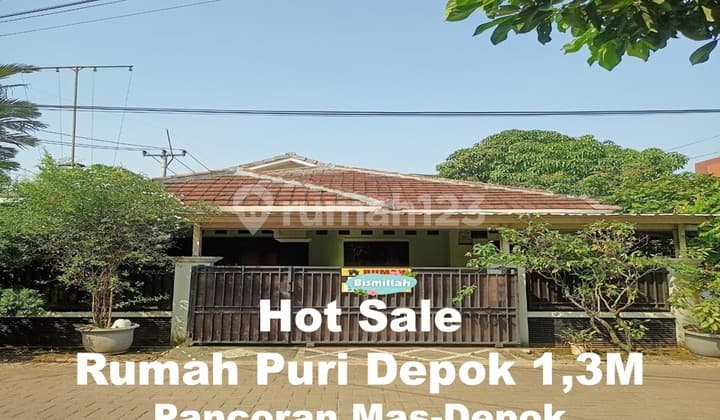 Rumah 2Lt Cash/Kpr Dalam Perumahan Puri Mas Depok