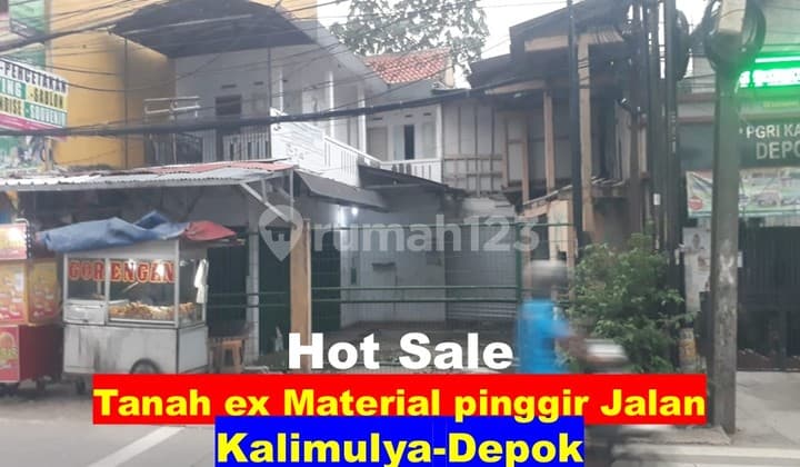 Tanah Murah Ex Material Harga Bawah NJOP Cocok Utk Usaha
