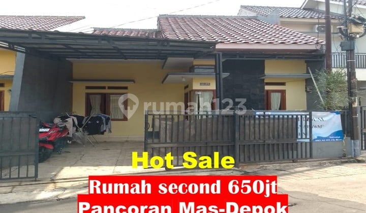 Secondary Minimalist House 650 Million Pancoran Mas Depok