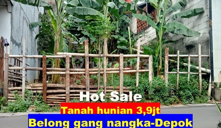 Ready-to-Build 140 M2 Land Near Nangka Road, Cimanggis