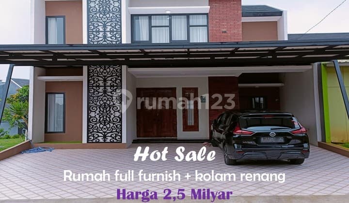 Rumah Villa Rizki Ilhami 2 Sawangan Depok Fully Furnished