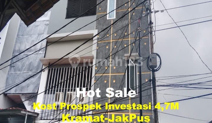 Bu Kost Productive Motorcycle Access Kramat Senen Fully Furnished