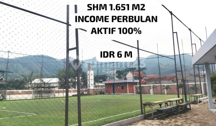 Dijual Bu Usaha Mini Soccer Sahabat Padel Lt.1651m² di Baleendah Kab. Bandung